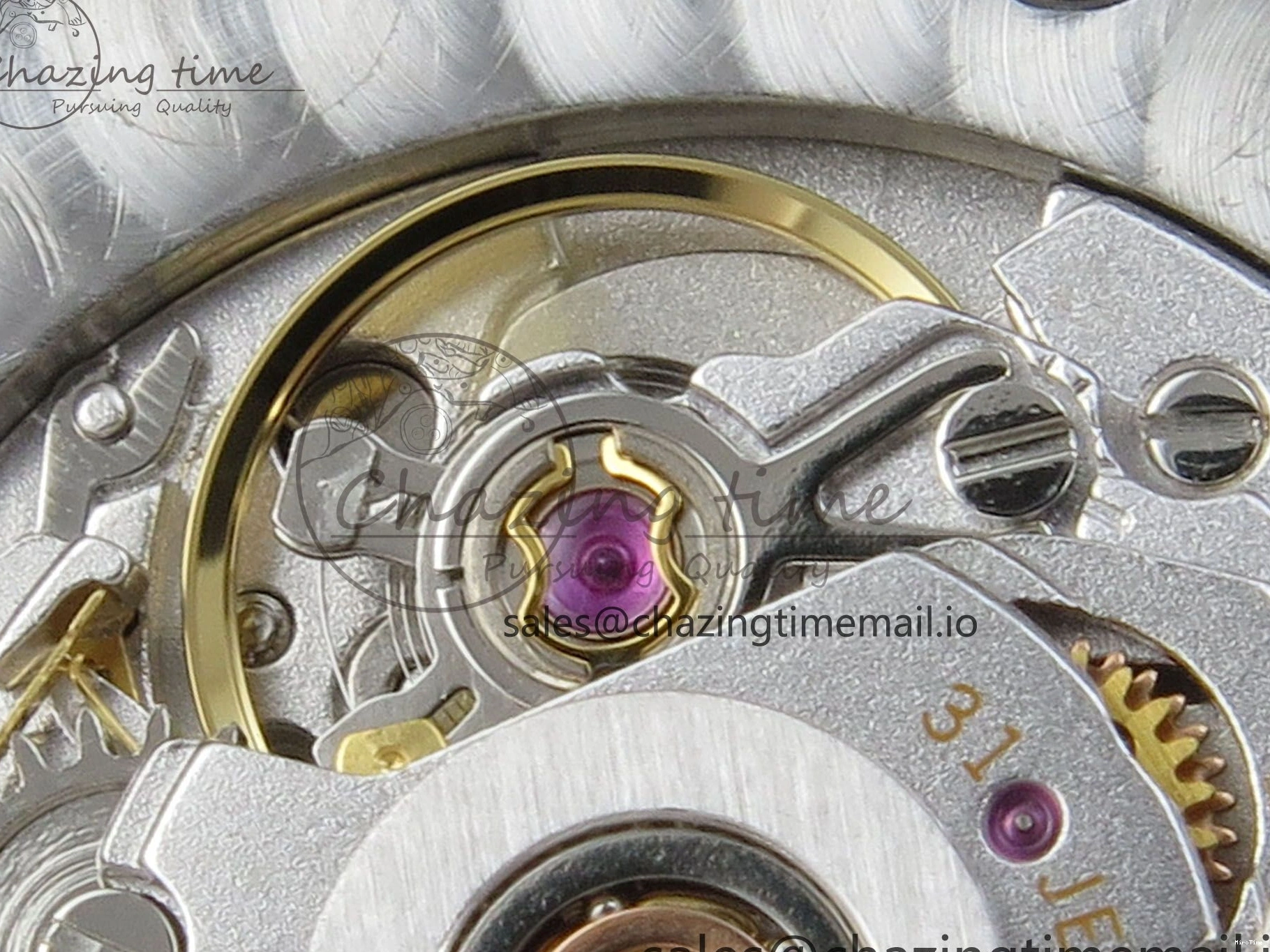 MiroTime 0118 SmoothTexture DateJust 31 278274 THBF 1:1 Best Edition 904L Steel Brown Roman Dial Diamonds Bezel on SS Oyster Bracelet HZ Cal. 26